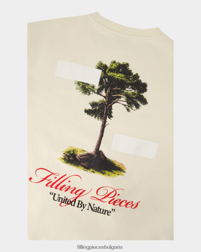 Filling Pieces 00686N200 Жени суичър обединен от природата антично бяло