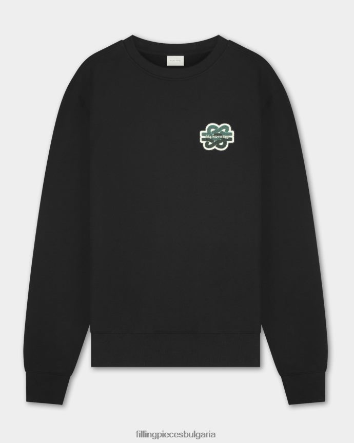 Filling Pieces 00686N203 Жени суичър gowtu черен