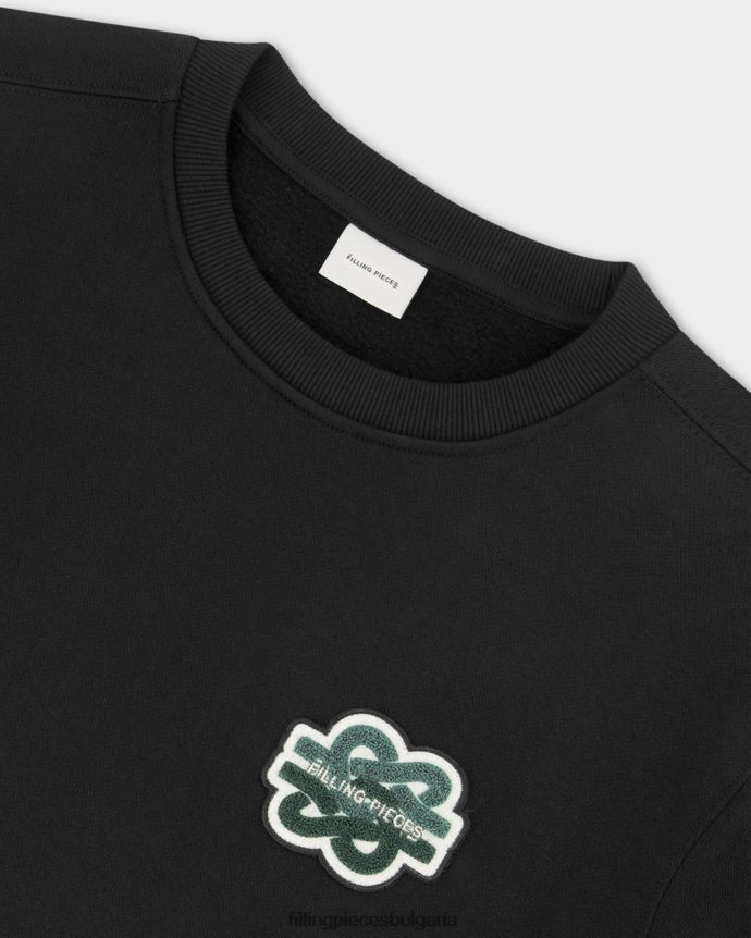 Filling Pieces 00686N203 Жени суичър gowtu черен