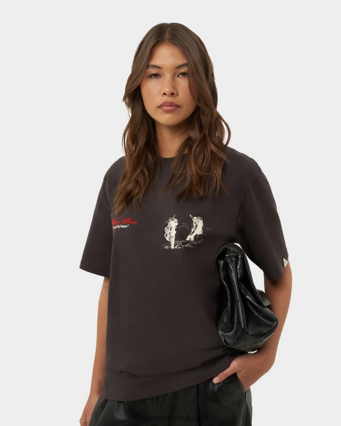 Filling Pieces 00686N186 Жени тениска обединени от природата паваж