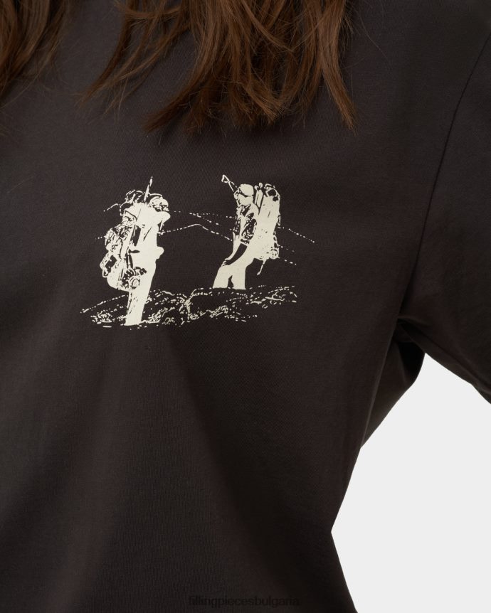 Filling Pieces 00686N186 Жени тениска обединени от природата паваж