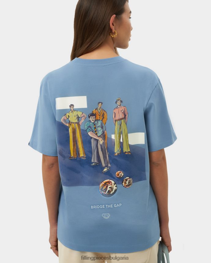 Filling Pieces 00686N189 Жени тениска игри пристанище син