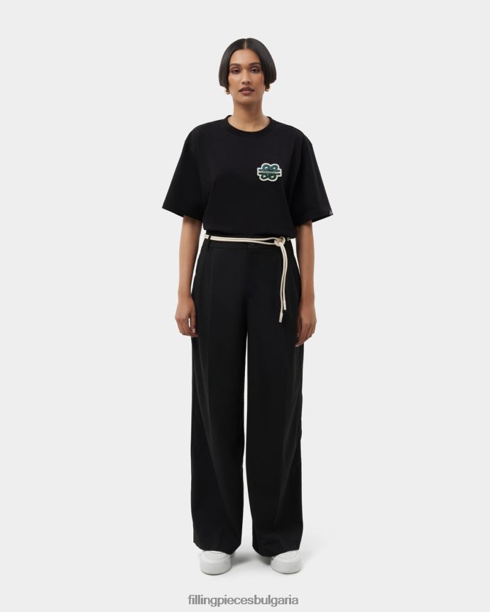 Filling Pieces 00686N191 Жени тениска gowtu черен