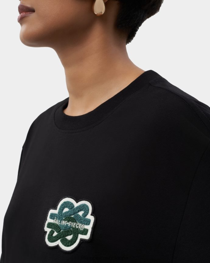 Filling Pieces 00686N191 Жени тениска gowtu черен