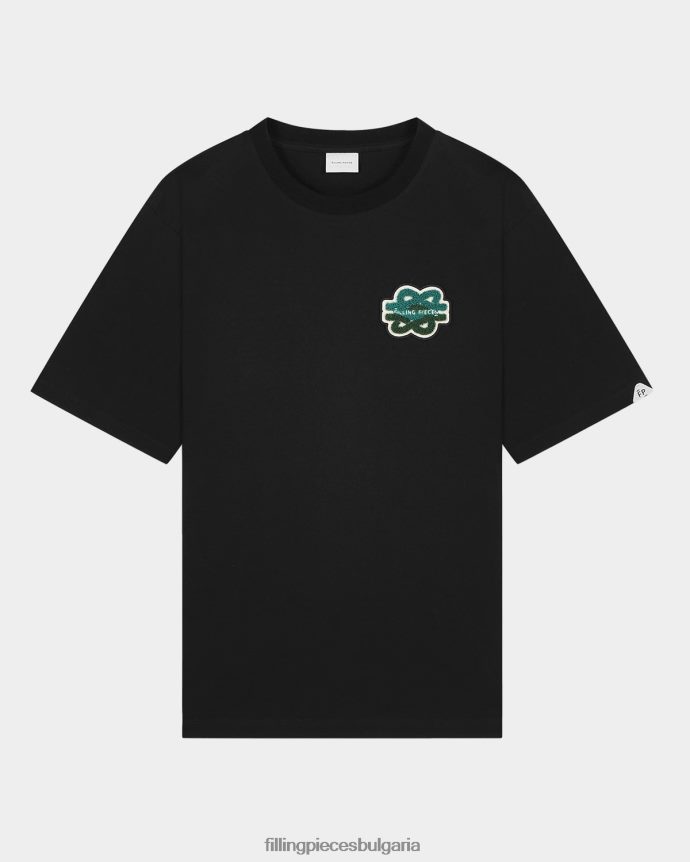 Filling Pieces 00686N191 Жени тениска gowtu черен