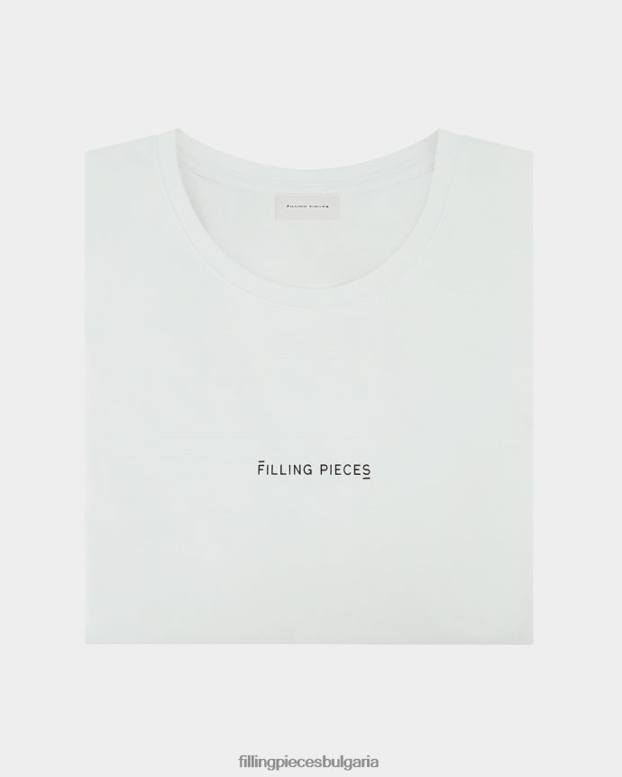 Filling Pieces 00686N198 Жени тениска slim бяло