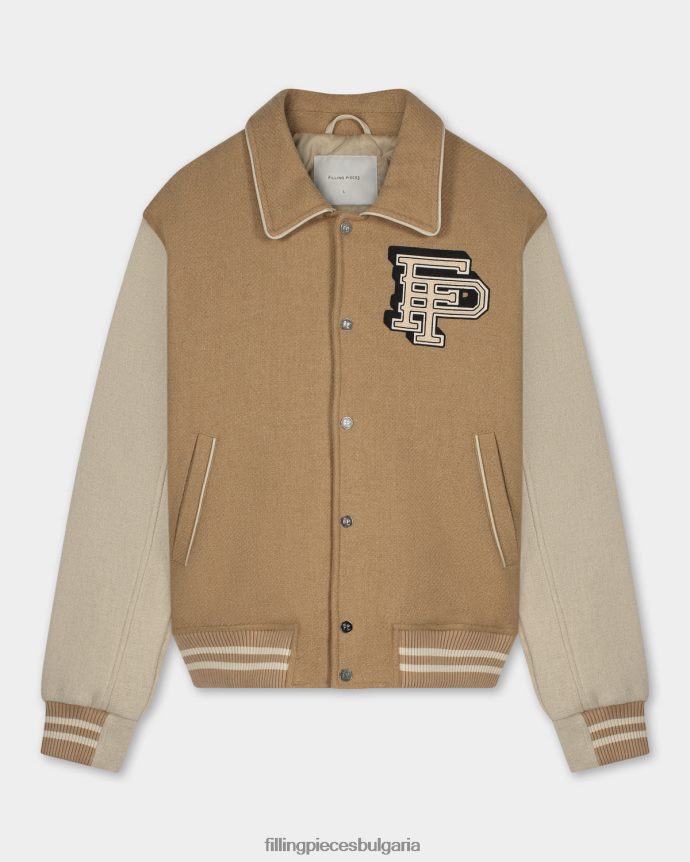 Filling Pieces 00686N210 Жени университетско яке корен от джинджифил