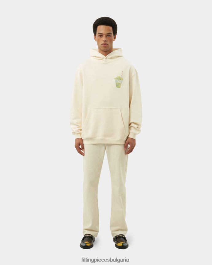 Filling Pieces 00686N137 мъже продавач на лед с качулка антично бяло