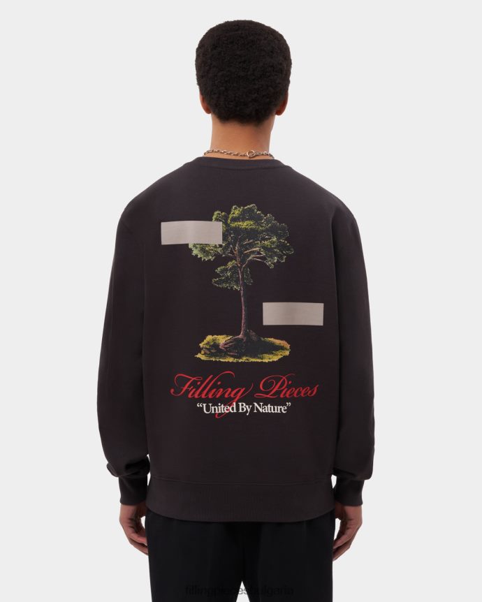 Filling Pieces 00686N142 мъже суичър обединен от природата паваж