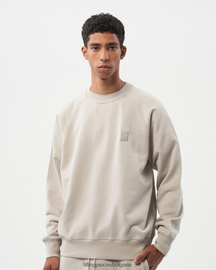 Filling Pieces 00686N147 мъже суичър лукс хладно сиво