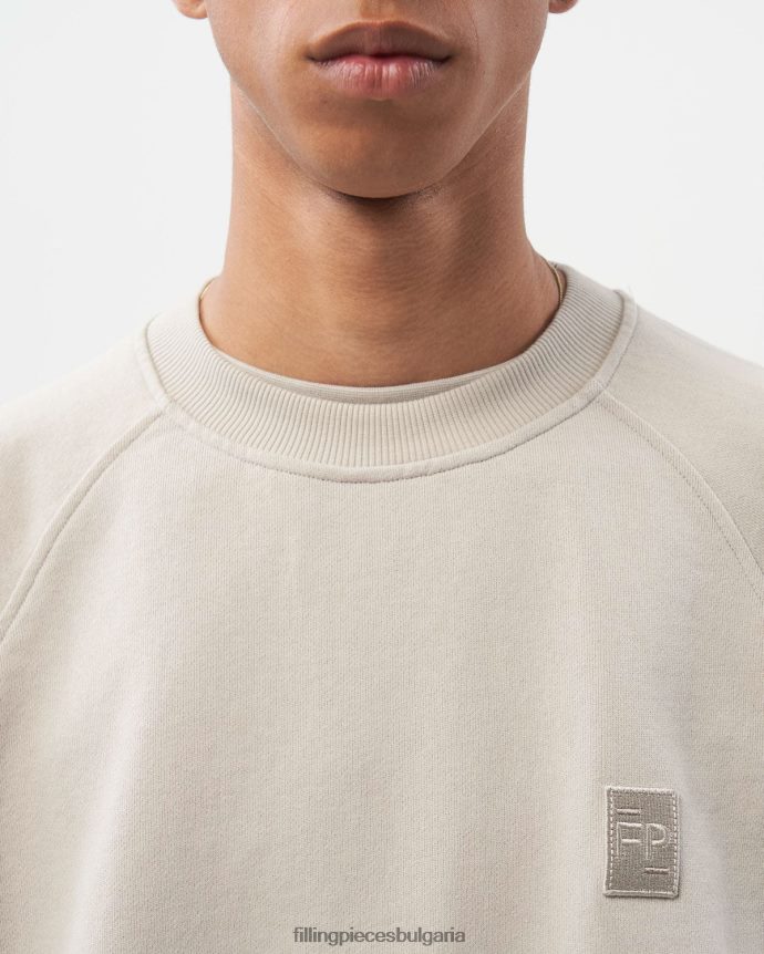 Filling Pieces 00686N147 мъже суичър лукс хладно сиво