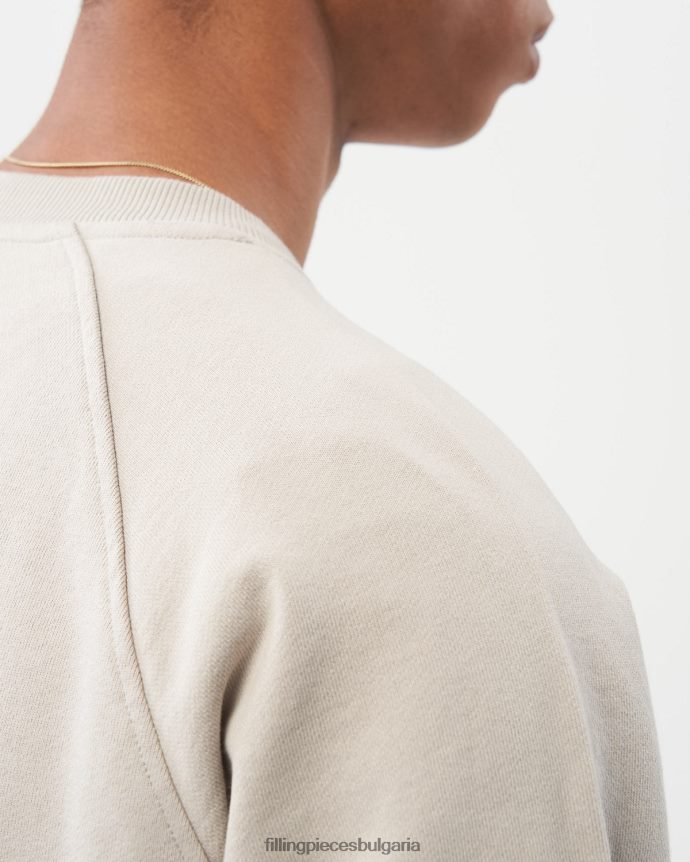 Filling Pieces 00686N147 мъже суичър лукс хладно сиво