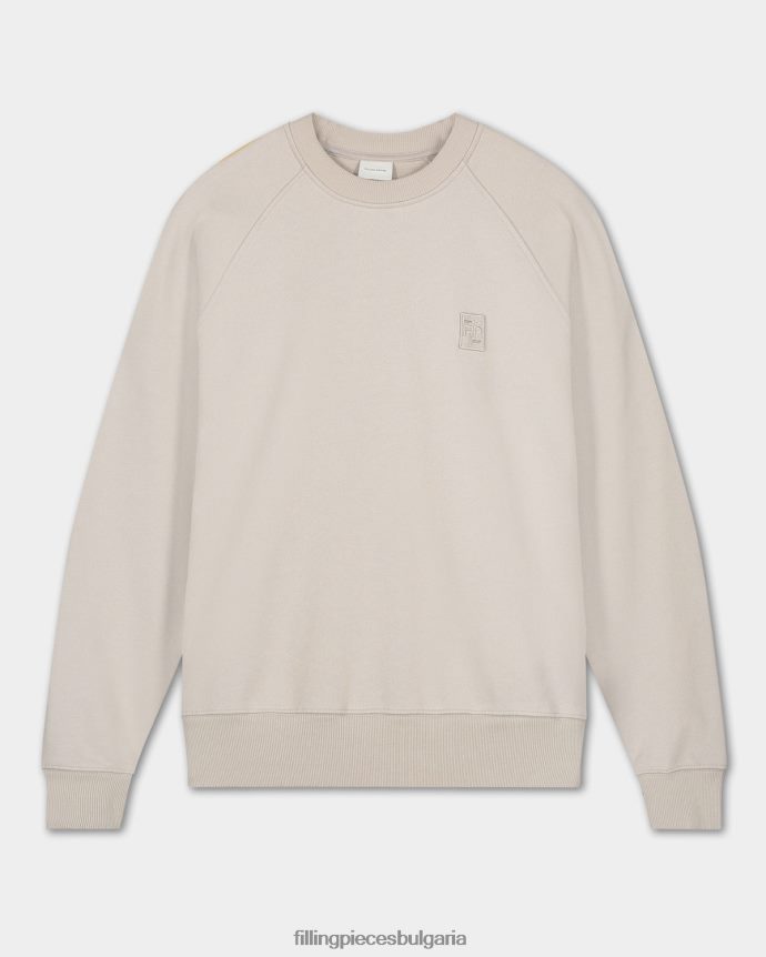 Filling Pieces 00686N147 мъже суичър лукс хладно сиво