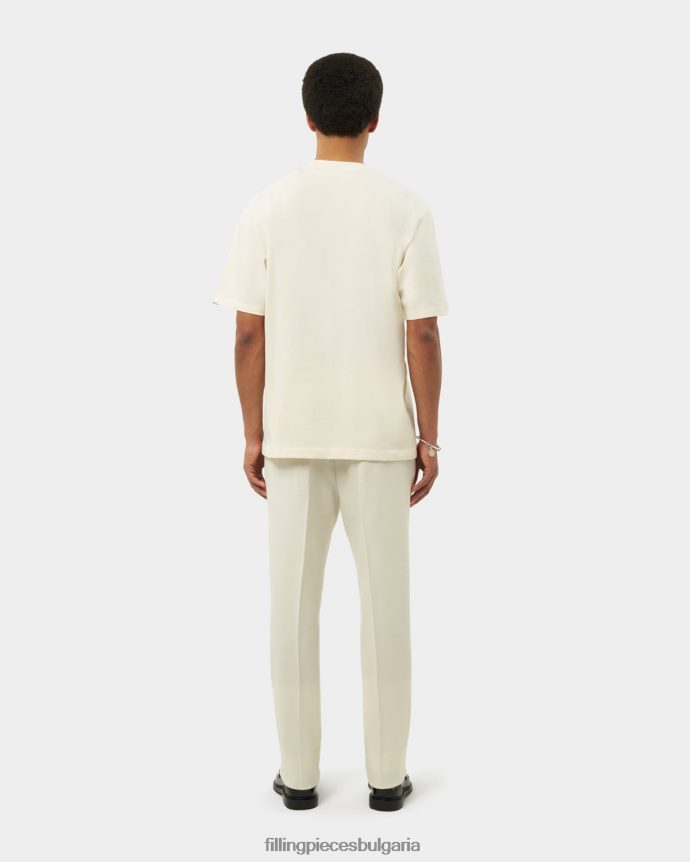 Filling Pieces 00686N113 мъже тениска gowtu бяло