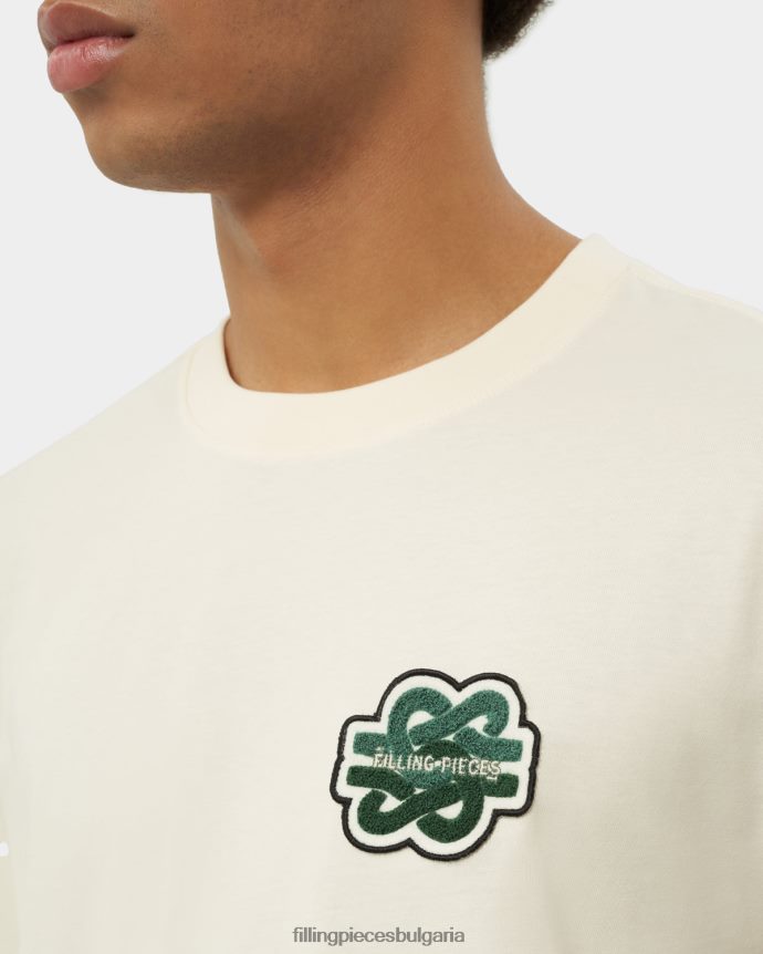 Filling Pieces 00686N113 мъже тениска gowtu бяло
