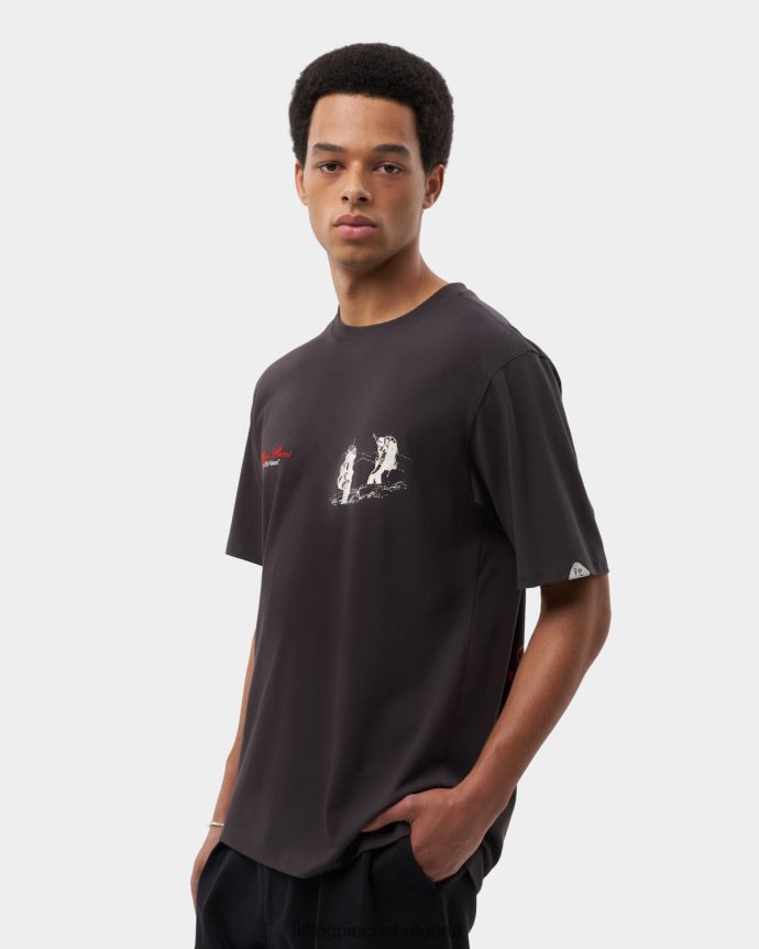 Filling Pieces 00686N118 мъже тениска обединени от природата паваж