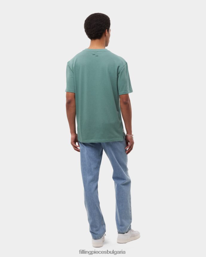 Filling Pieces 00686N121 мъже тениска лукс градински чай зелен