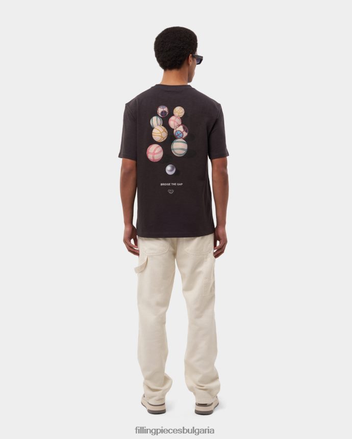 Filling Pieces 00686N126 мъже тениска петанк паваж