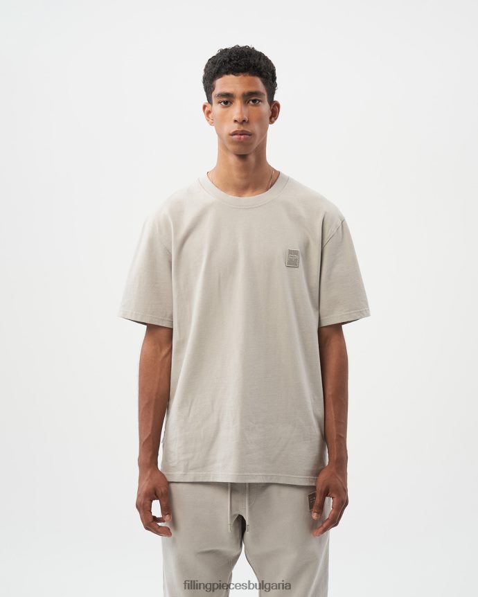 Filling Pieces 00686N135 мъже тениска лукс хладно сиво