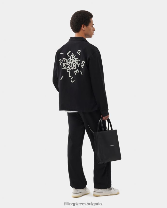 Filling Pieces 00686N154 мъже треньорско яке азбука