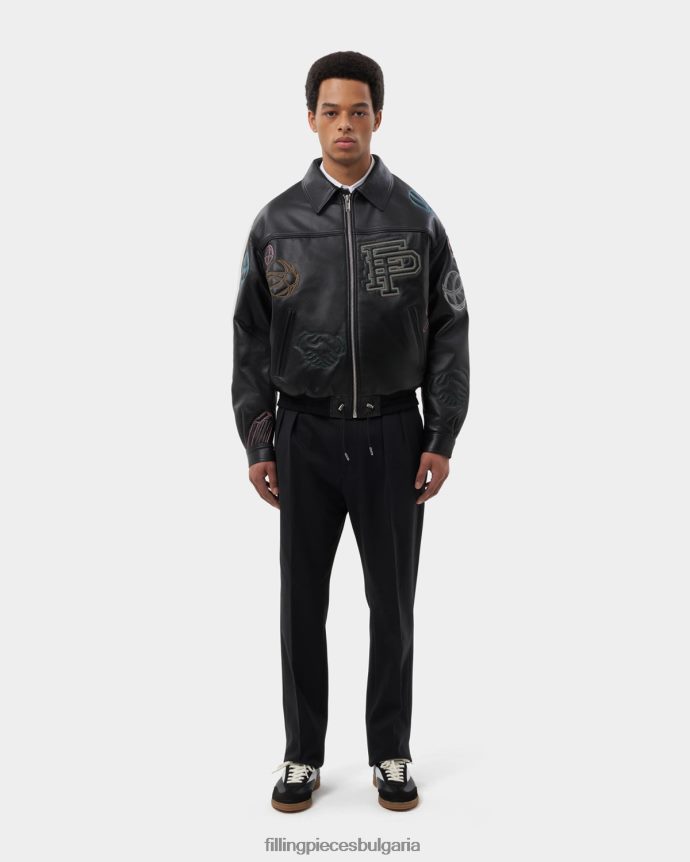 Filling Pieces 00686N156 мъже кожено яке сладолед