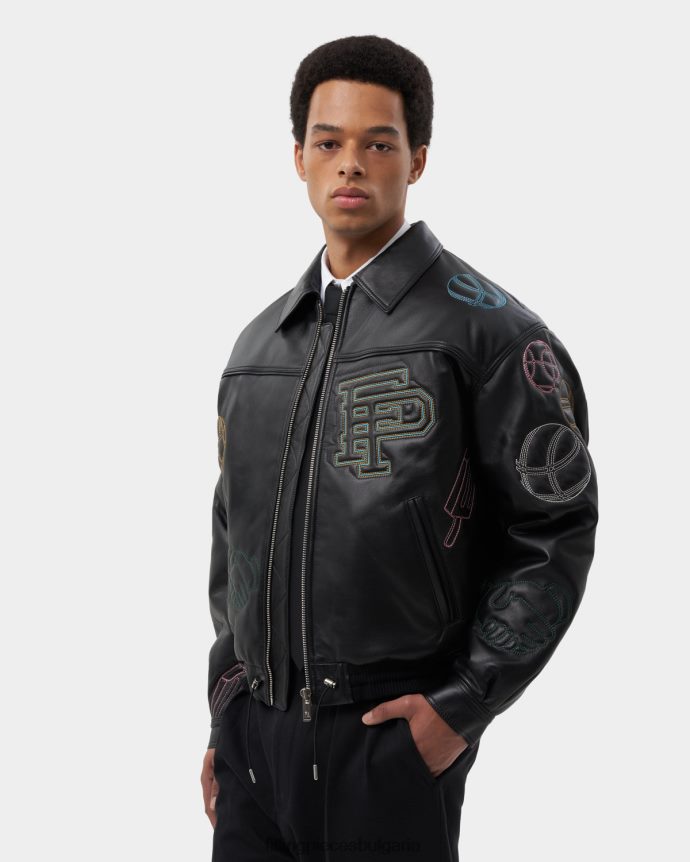 Filling Pieces 00686N156 мъже кожено яке сладолед