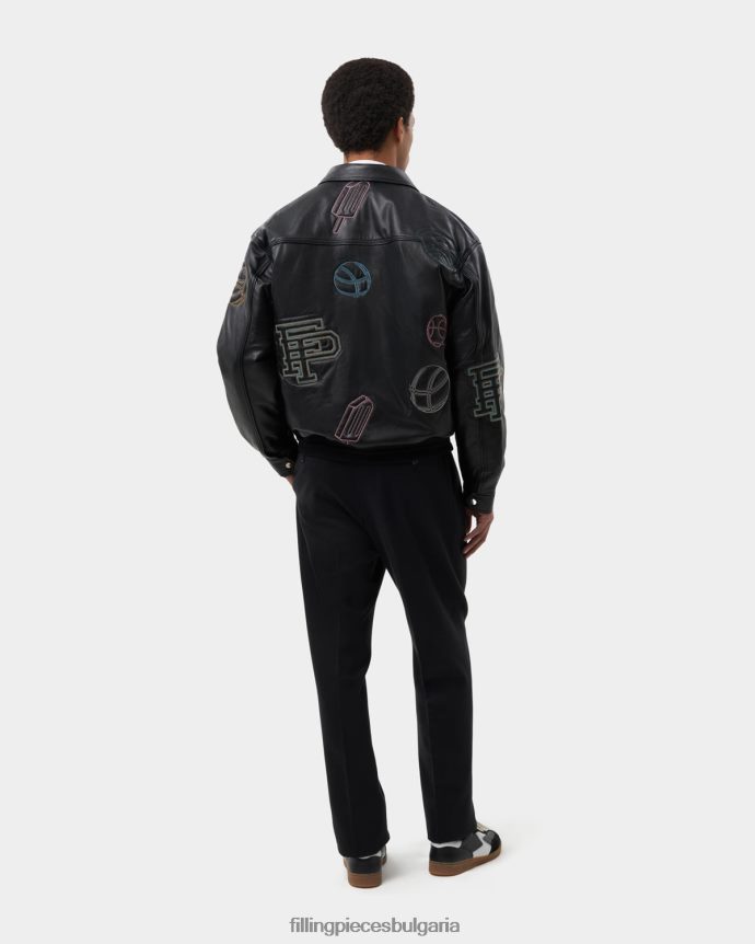 Filling Pieces 00686N156 мъже кожено яке сладолед