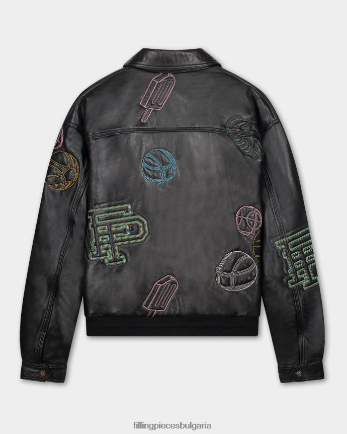 Filling Pieces 00686N156 мъже кожено яке сладолед