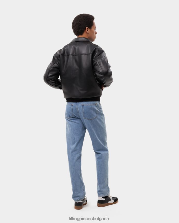 Filling Pieces 00686N157 мъже кожено яке обикновена