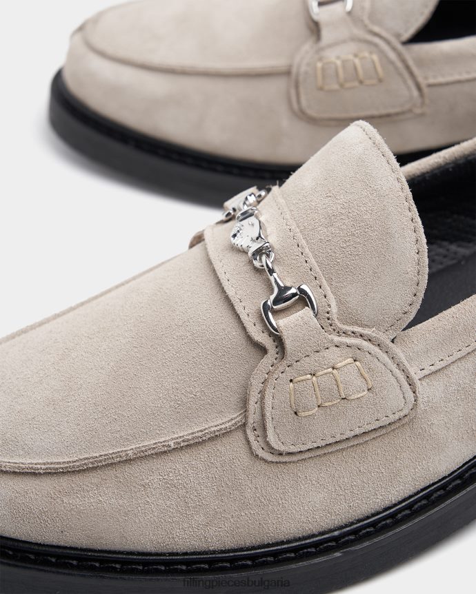 Filling Pieces 00686N105 мъже мокасини велур кафяво