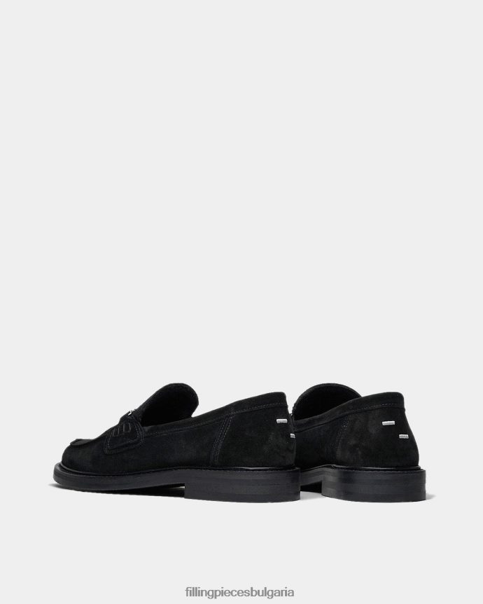 Filling Pieces 00686N106 мъже мокасини велур черен