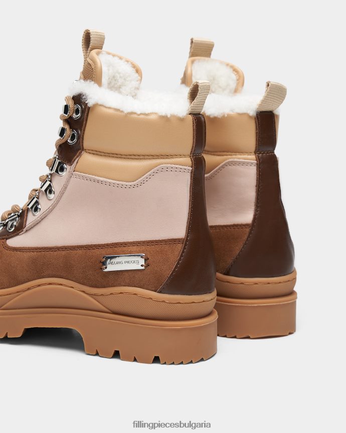 Filling Pieces 00686N181 мъже комбинация от планински обувки кафяво