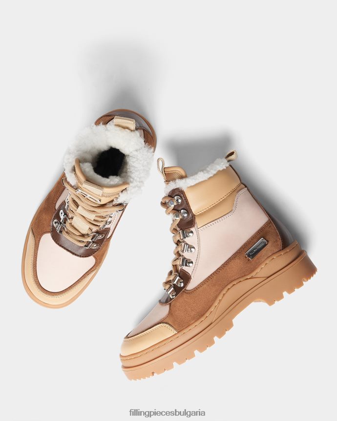 Filling Pieces 00686N181 мъже комбинация от планински обувки кафяво