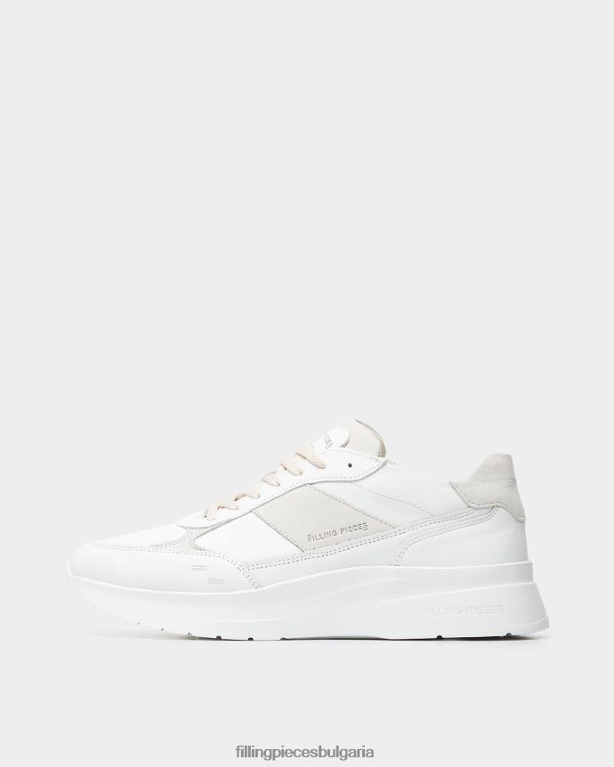 Filling Pieces 00686N11 унисекс реактивен бегач бяло и сиво