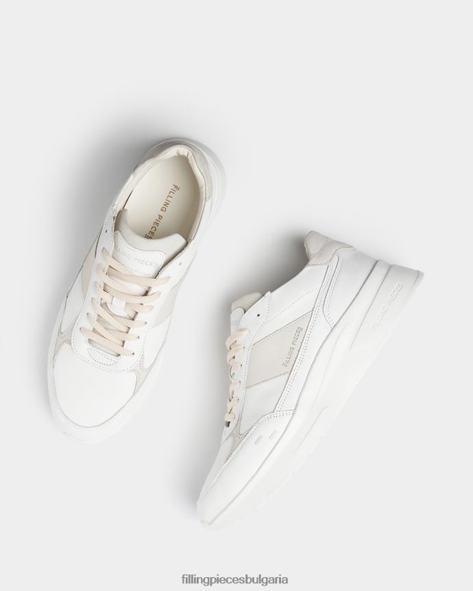 Filling Pieces 00686N11 унисекс реактивен бегач бяло и сиво