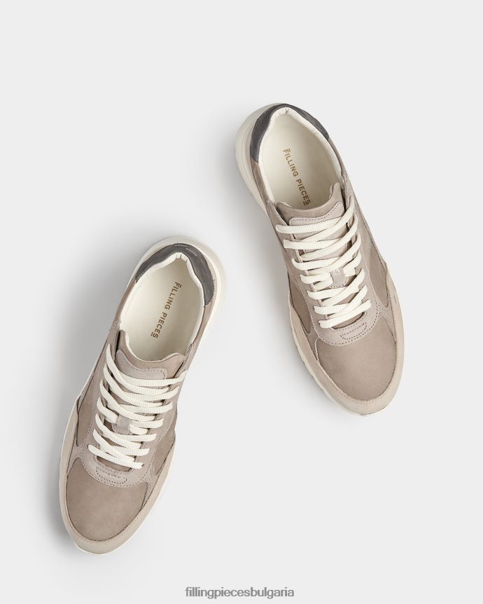 Filling Pieces 00686N14 мъже джет бегач набук кафяво