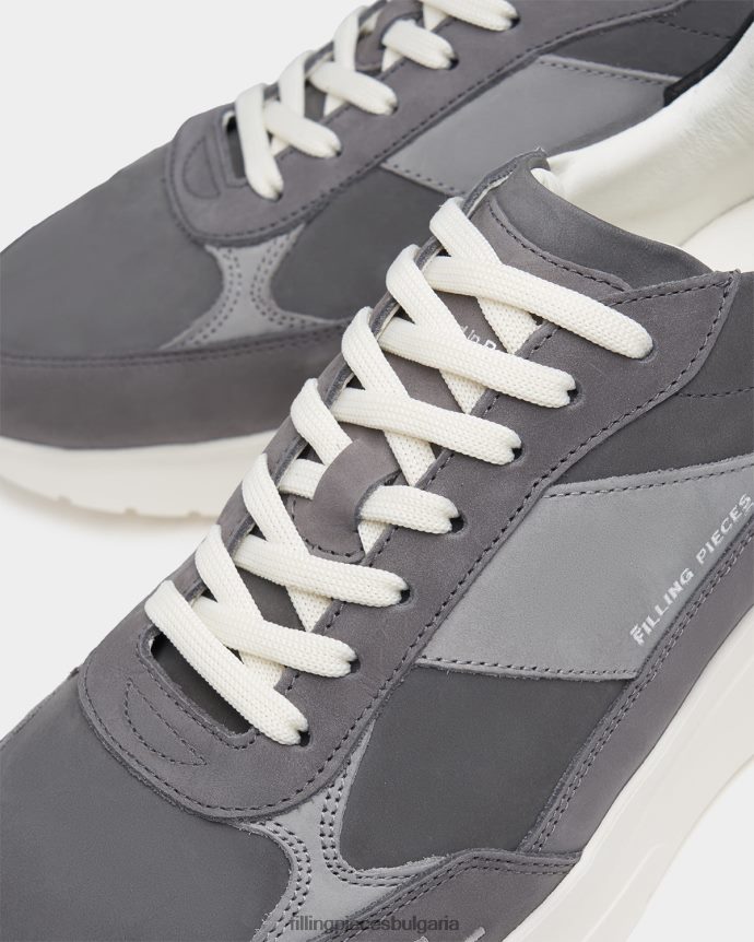 Filling Pieces 00686N16 мъже джет бегач набук тъмно сив