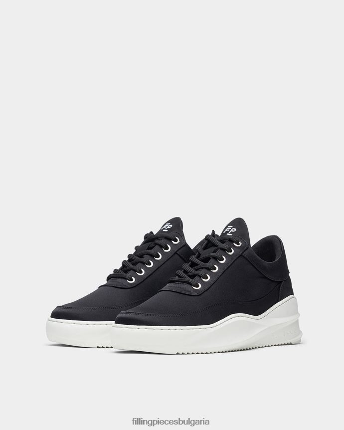 Filling Pieces 00686N178 унисекс нисък ева небесен сатен черен