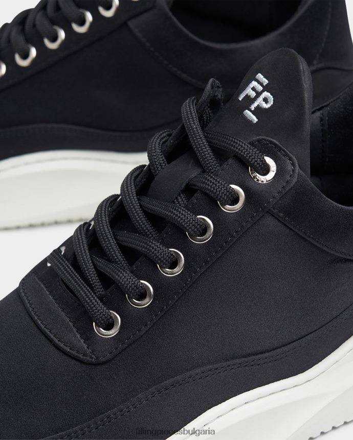 Filling Pieces 00686N178 унисекс нисък ева небесен сатен черен