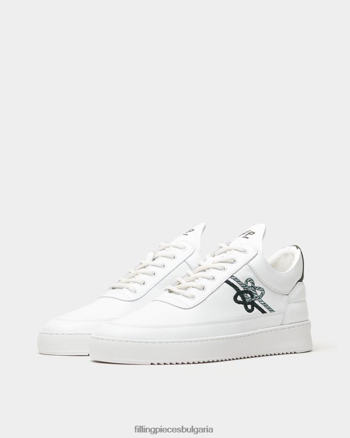 Filling Pieces 00686N20 мъже ниска горна рокля бяло