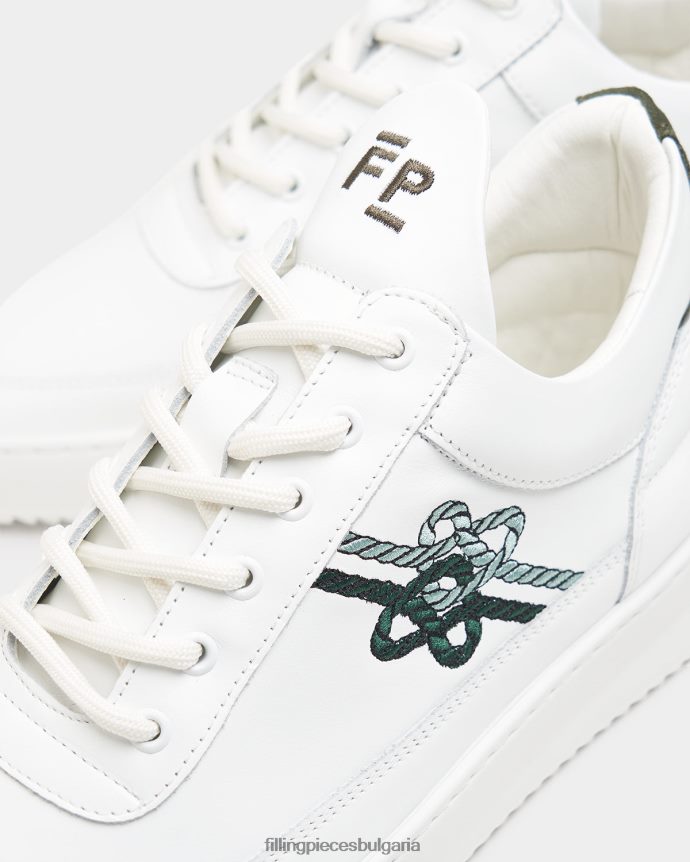 Filling Pieces 00686N20 мъже ниска горна рокля бяло