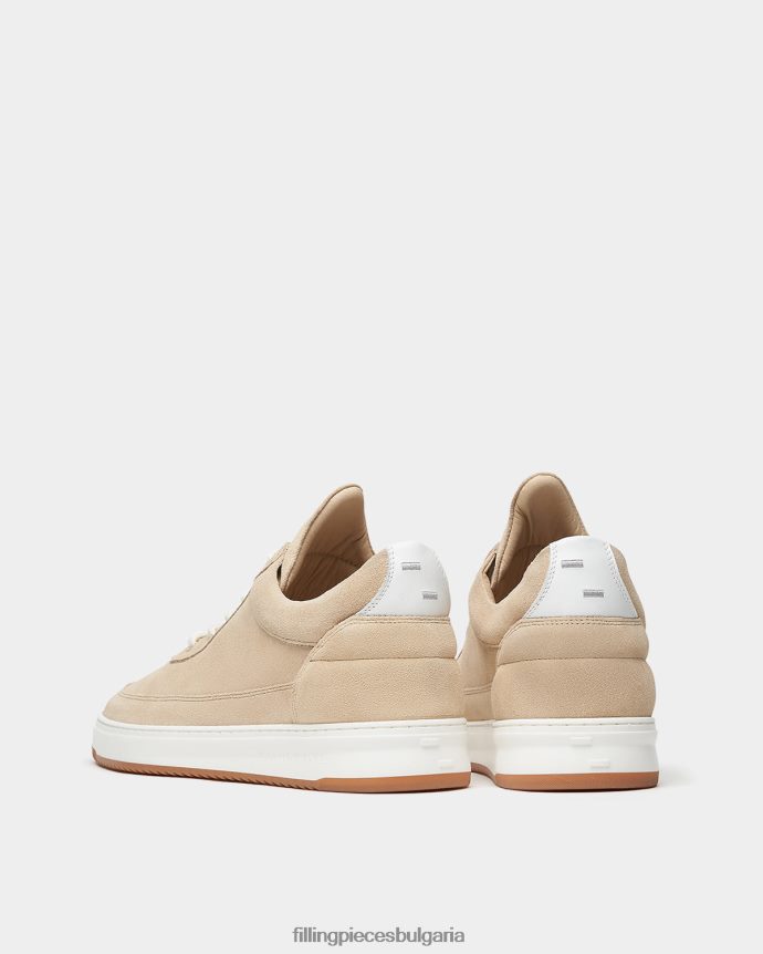 Filling Pieces 00686N24 мъже ниска горна част от вълнист велур бежово