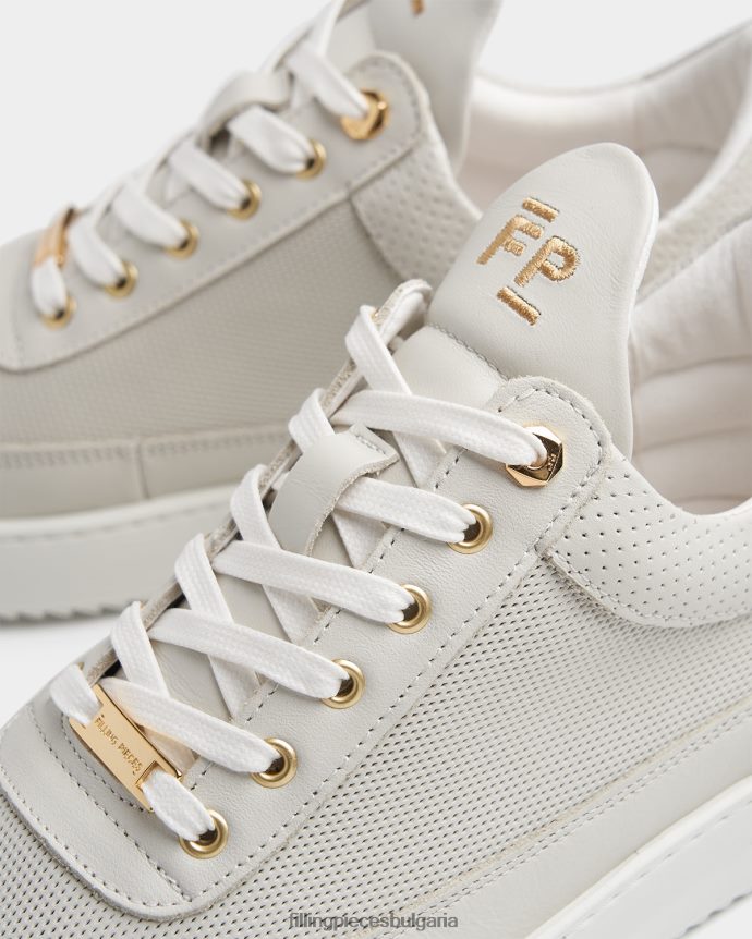 Filling Pieces 00686N26 мъже нисък връх aten мръсно бяло