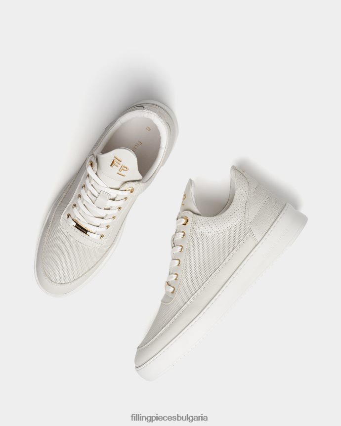 Filling Pieces 00686N26 мъже нисък връх aten мръсно бяло