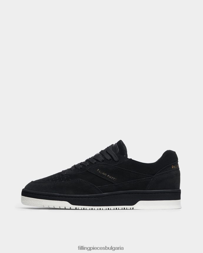 Filling Pieces 00686N32 мъже асо велур смолисточерен