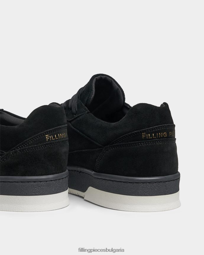 Filling Pieces 00686N32 мъже асо велур смолисточерен