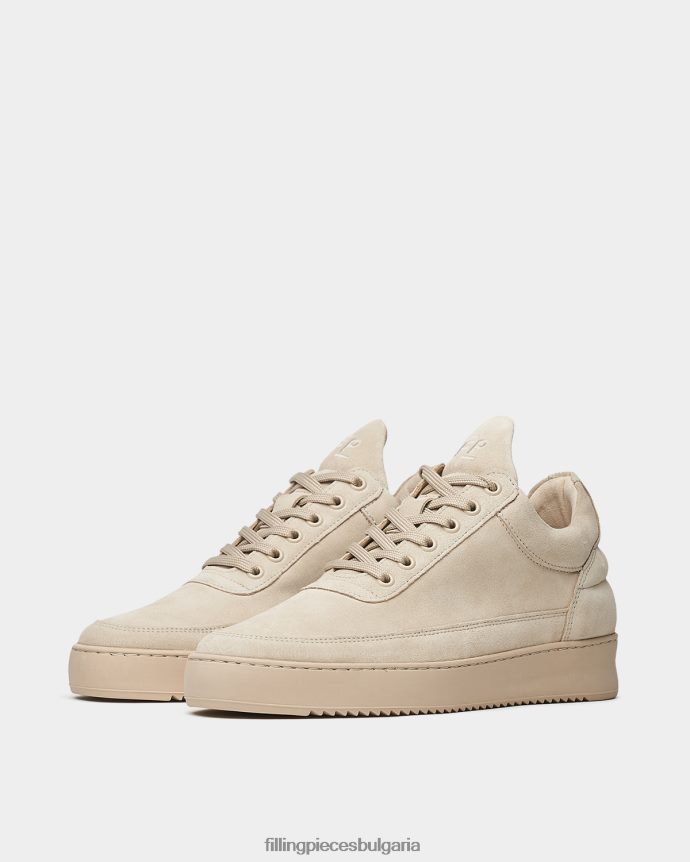 Filling Pieces 00686N38 мъже нисък горен велур всички бежови
