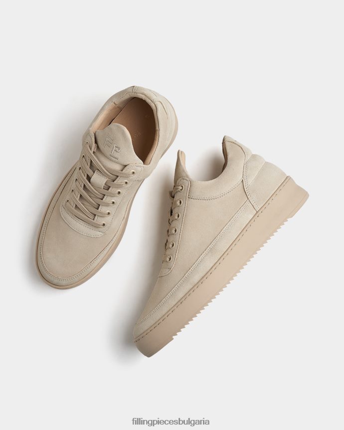 Filling Pieces 00686N38 мъже нисък горен велур всички бежови