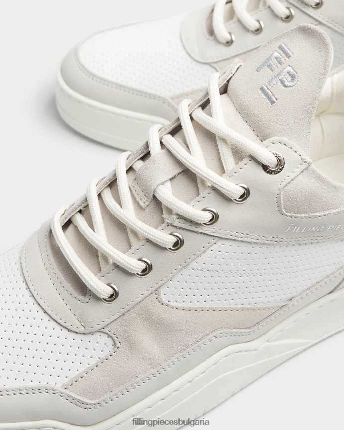 Filling Pieces 00686N49 мъже нисък горен призрачен панел бяло