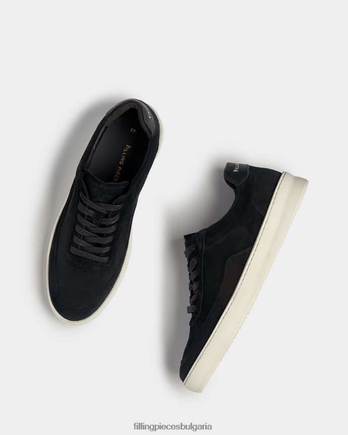 Filling Pieces 00686N51 мъже органичен велур mondo черен